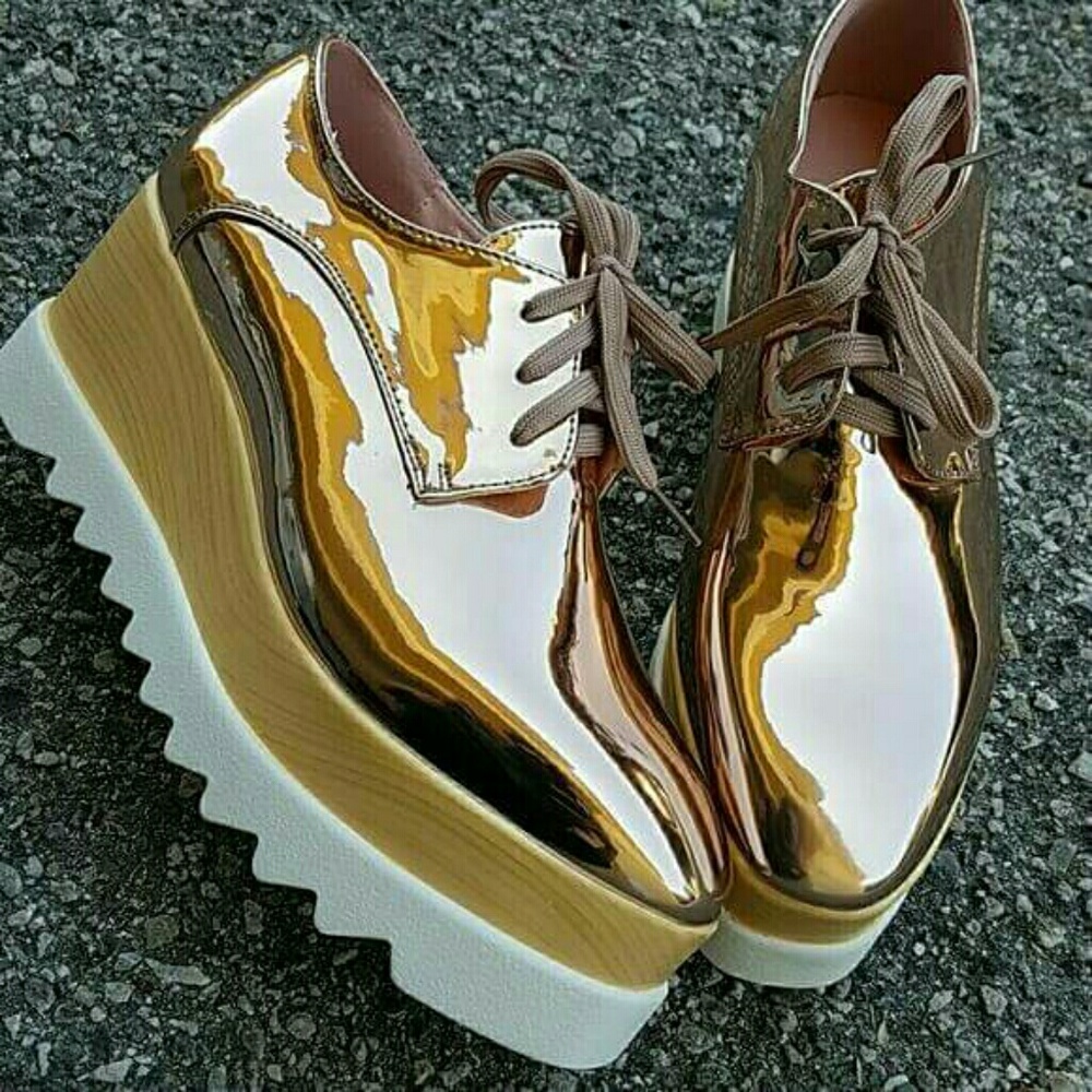METALLIC ROSE GOLD  OXNARD PLATFORM - Picture 9 of 11